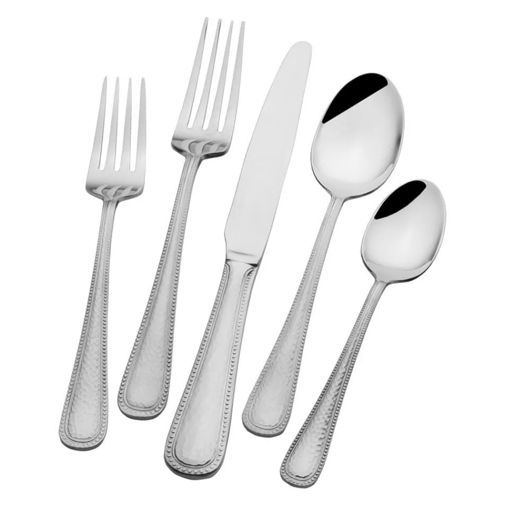 Gourmet Basics® Halston 42 Piece Flatware Set, Service for 8- Sets