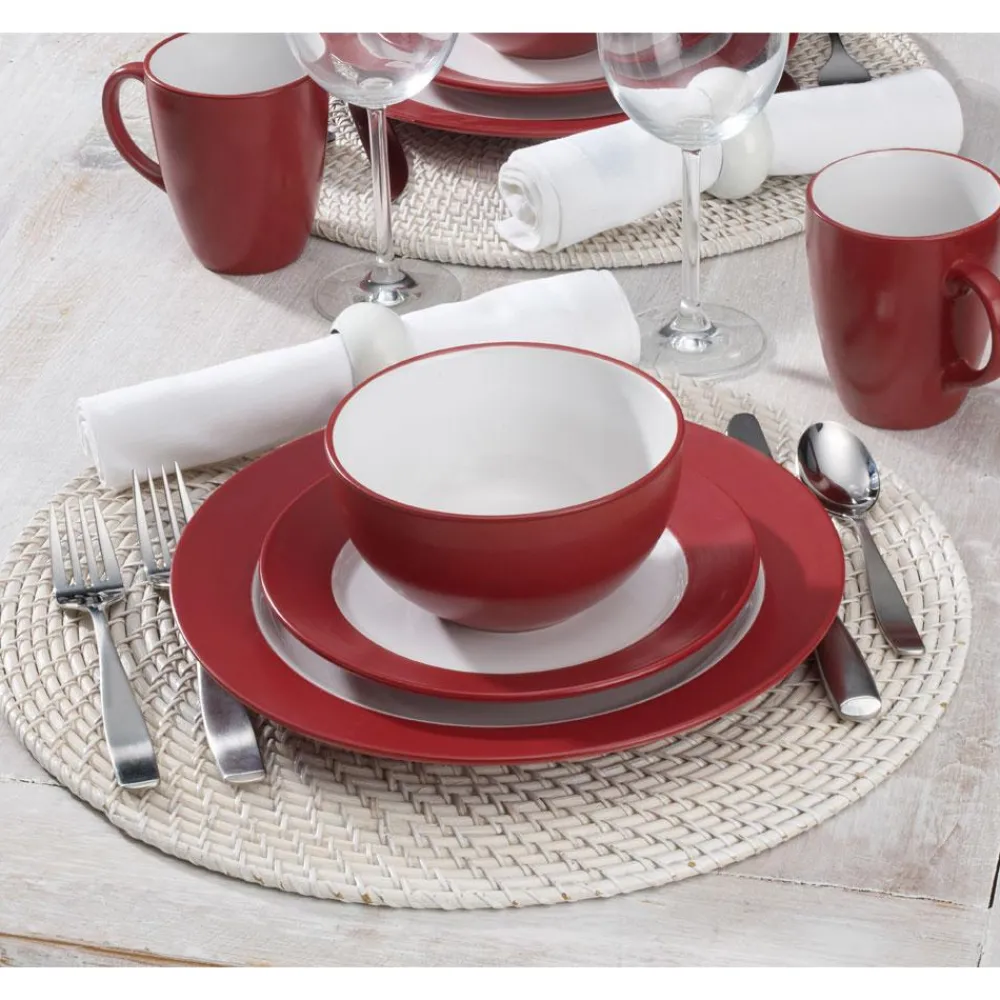 Pfaltzgraff® Harmony Red 16 Piece Dinnerware Set, Service for 4- Dinnerware Service For 4