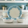 Pfaltzgraff® Hayden Blue 12 Piece Dinnerware Set, Service for 4- Dinnerware Service For 4