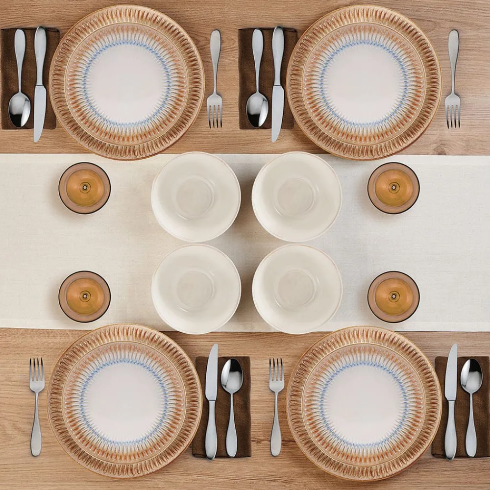 Pfaltzgraff® Hensley Taupe 12 Piece Dinnerware Set, Service for 4- Dinnerware Service For 4