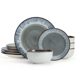 Pfaltzgraff® Jaimie 12 Piece Dinnerware Set, Service for 4- Dinnerware Service For 4