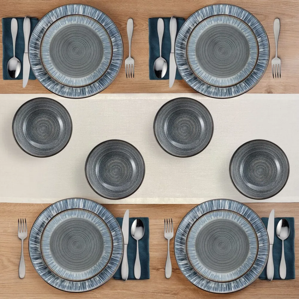 Pfaltzgraff® Jaimie 12 Piece Dinnerware Set, Service for 4- Dinnerware Service For 4