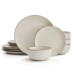 Pfaltzgraff® Janelle 12 Piece Dinnerware Set, Service for 4- Dinnerware Service For 4