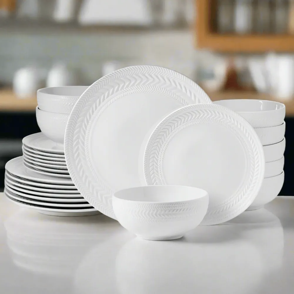 Pfaltzgraff® Josephine 24 Piece Dinnerware Set, Service for 8- Dinnerware Service For 8