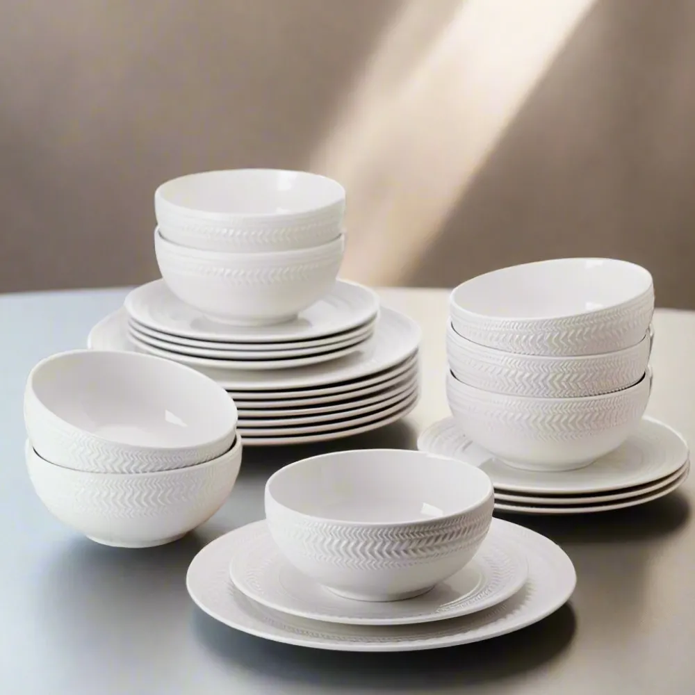 Pfaltzgraff® Josephine 24 Piece Dinnerware Set, Service for 8- Dinnerware Service For 8