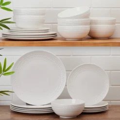 Pfaltzgraff® Josephine 24 Piece Dinnerware Set, Service for 8- Dinnerware Service For 8