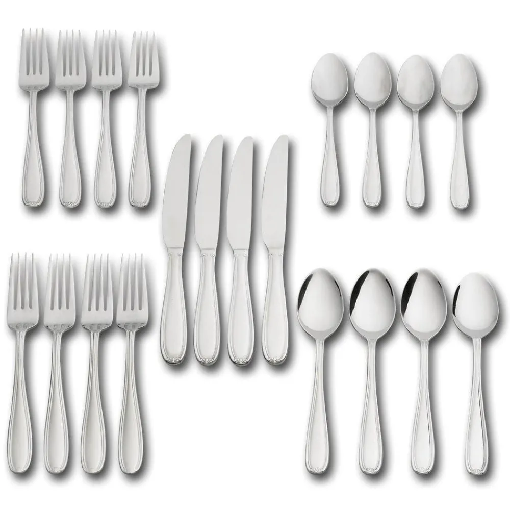 Pfaltzgraff® Linden 20 Piece Flatware Set, Service for 4- Sets