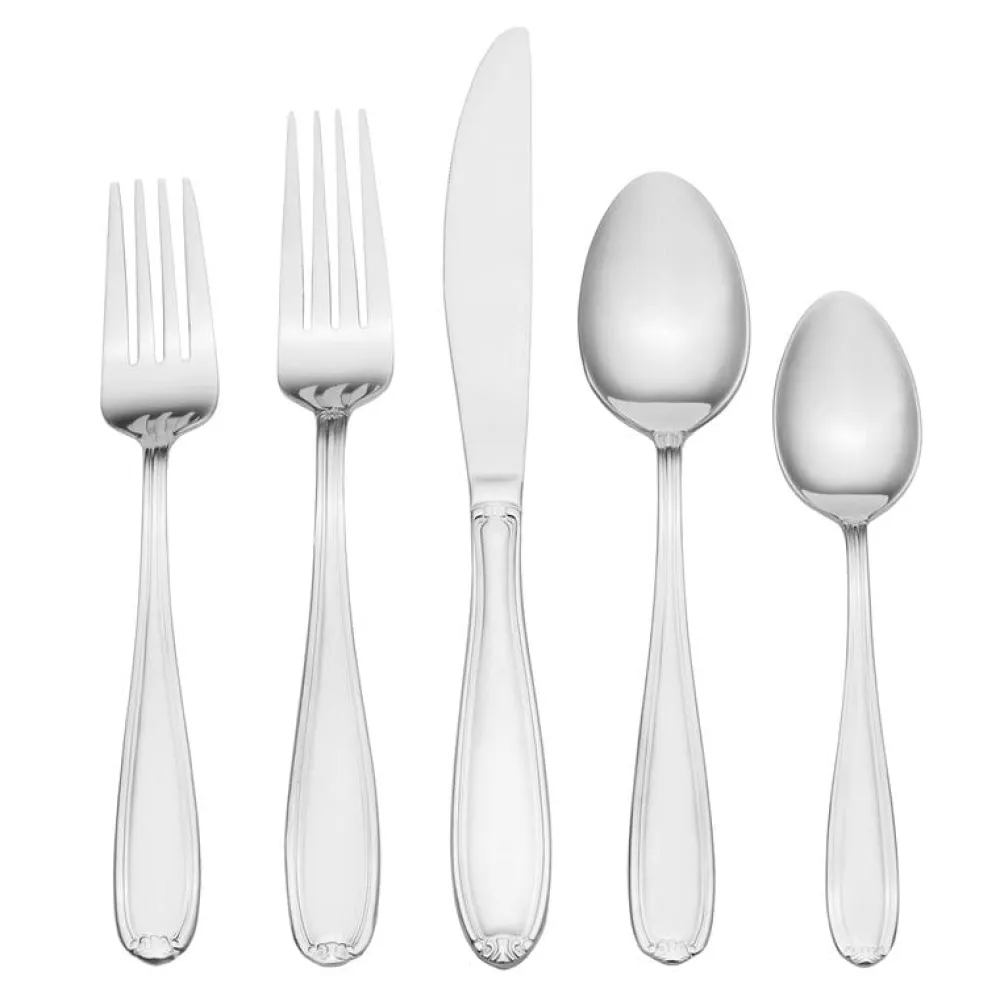 Pfaltzgraff® Linden 42 Piece Flatware Set, Service for 8- Sets