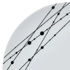 Studio Nova Linear Symphony 12 Piece Dinnerware Set, Service for 4- Dinnerware Service For 4