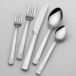 Pfaltzgraff® Mabel 30 Piece Flatware Set With Caddy, Service for 6- Sets