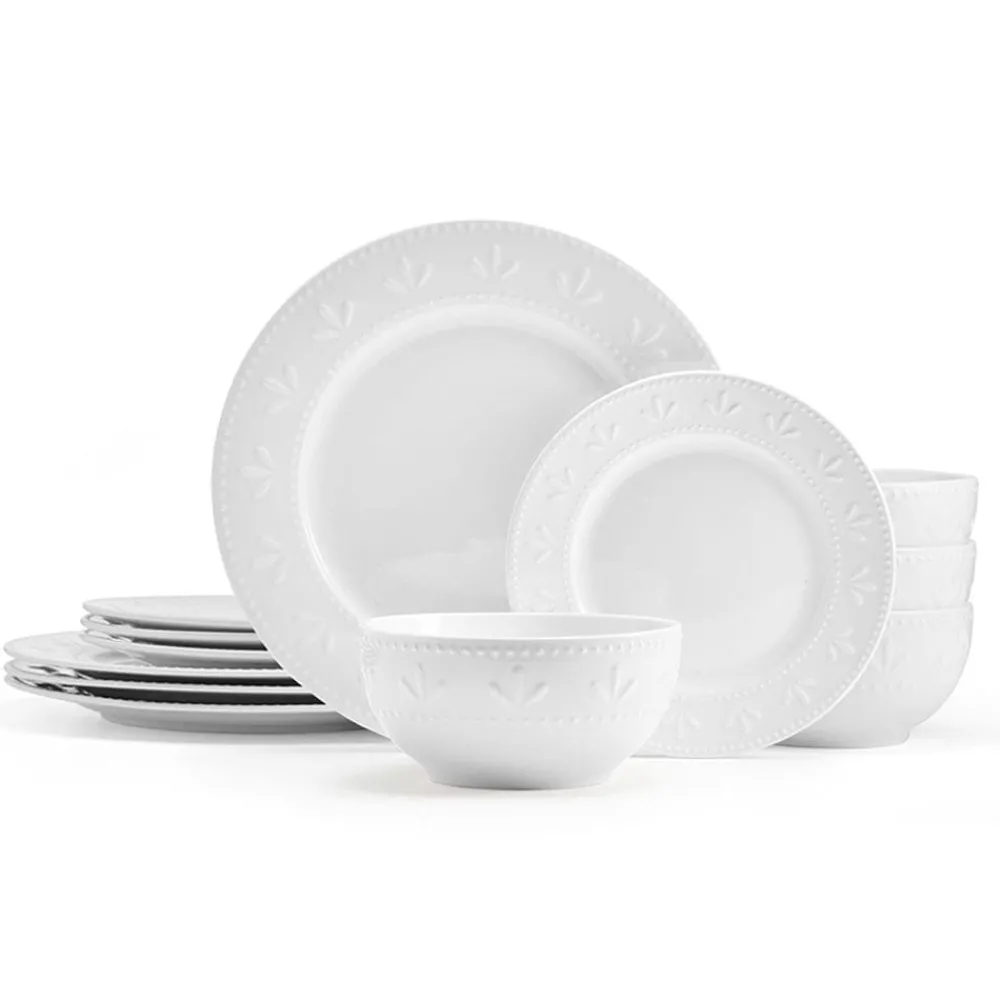 Pfaltzgraff® Maddy 12 Piece Dinnerware Set, Service for 4- Dinnerware Service For 4