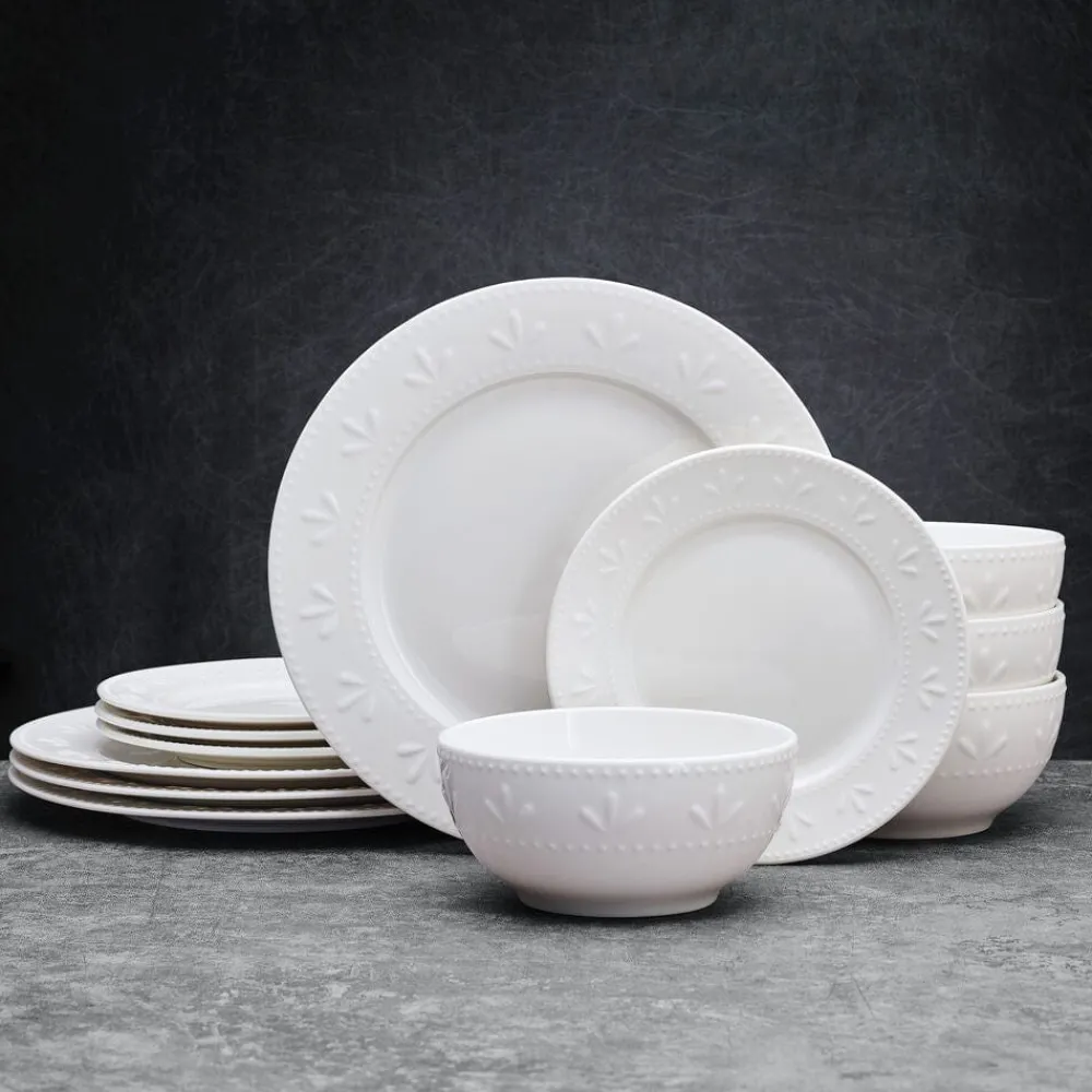 Pfaltzgraff® Maddy 12 Piece Dinnerware Set, Service for 4- Dinnerware Service For 4