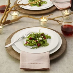 Gourmet Basics® Mango Wood Set of 4 Charger Plates- Decor