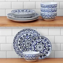 Pfaltzgraff® Medallion Radiance 12 Piece Dinnerware Set, Service for 4- Dinnerware Service For 4
