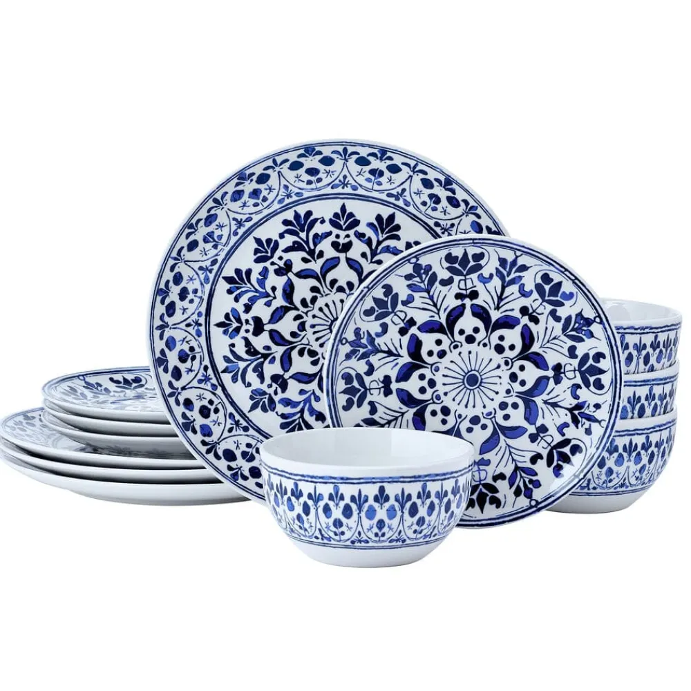 Pfaltzgraff® Medallion Radiance 12 Piece Dinnerware Set, Service for 4- Dinnerware Service For 4