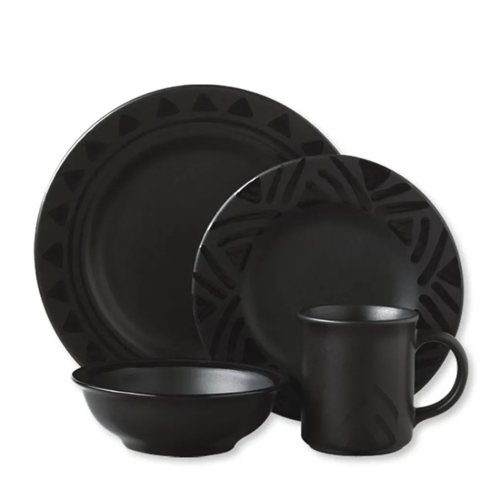 Pfaltzgraff® Midnight Sun® Dinnerware Set- Dinnerware Service For 8|Dinnerware Service For 4