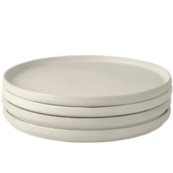 - Modern Dots Set of 4 Dinner Plates- Dinner Plates