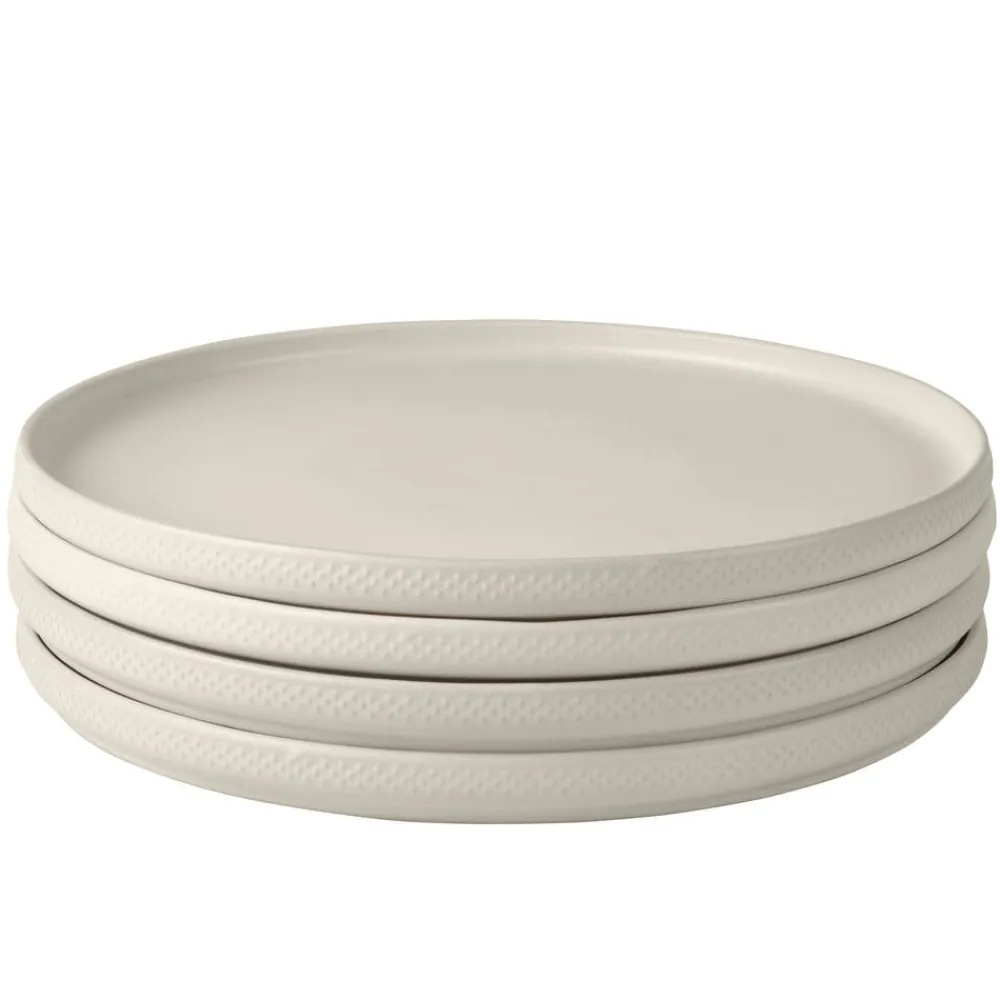 - Modern Dots Set of 4 Dinner Plates- Dinner Plates