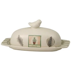 Pfaltzgraff® Naturewood® Covered Butter Dish- Butter Dishes