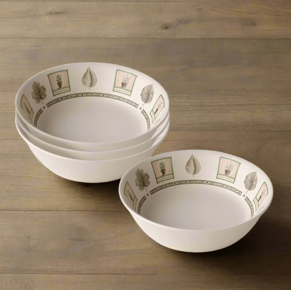 Pfaltzgraff® Naturewood® Set of 4 Round Individual Pasta Salad Bowls- Pasta Bowls