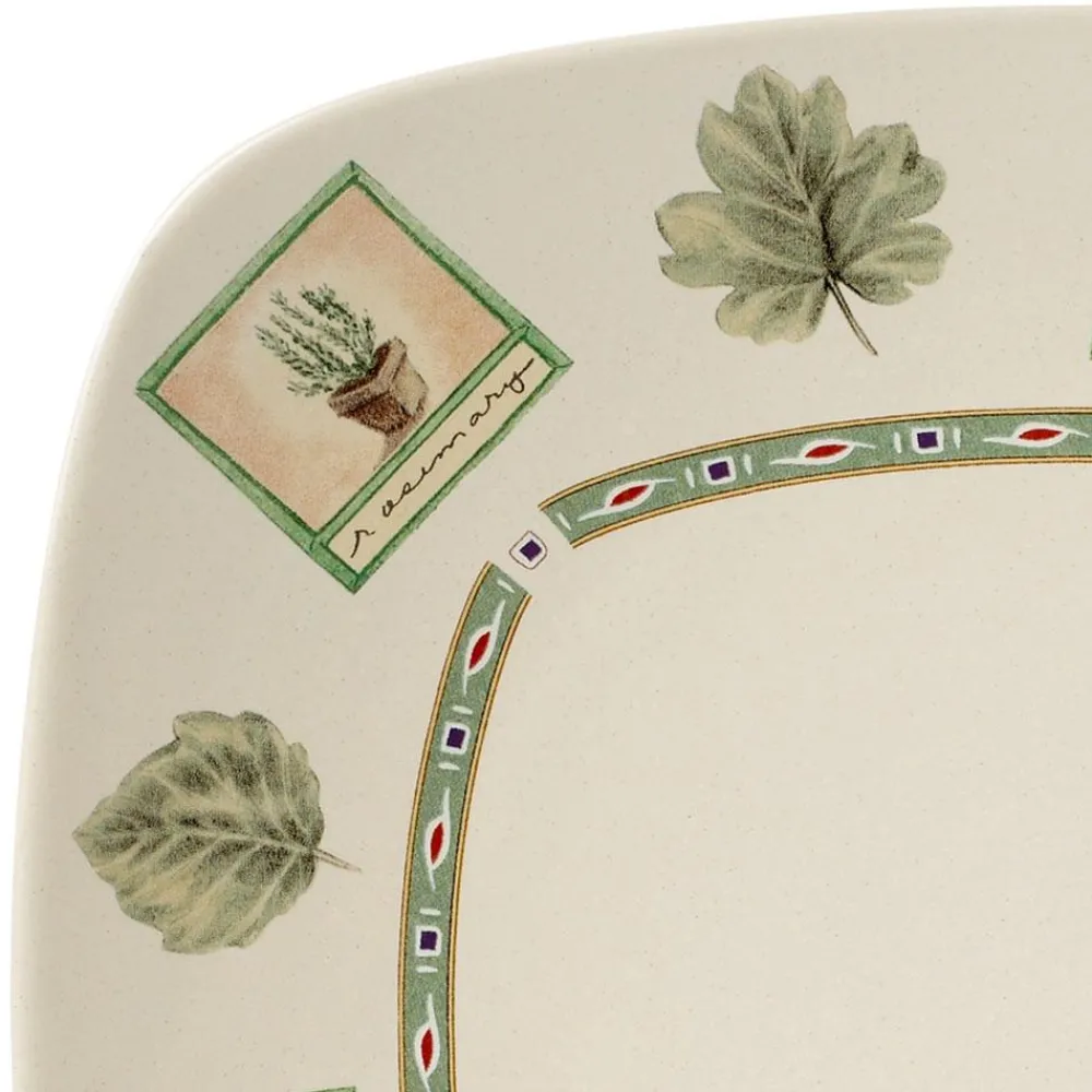 Pfaltzgraff® Naturewood® Square Dinnerware Set- Dinnerware Service For 8|Dinnerware Service For 4