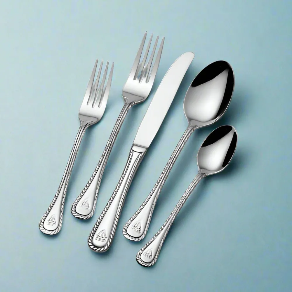 Towle® Everyday Nautical 20 Piece Flatware Set, Service for 4- Sets