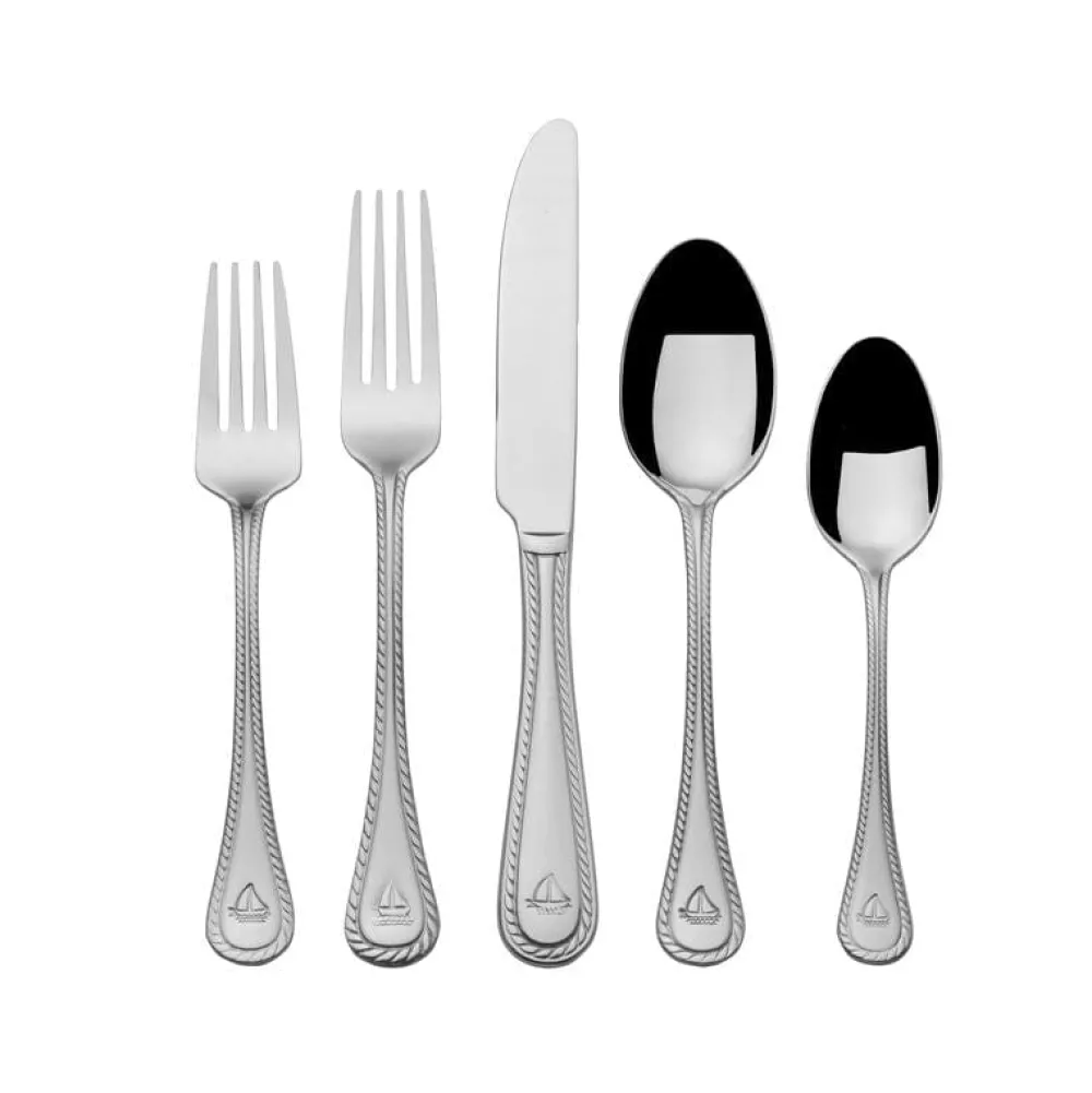 Towle® Everyday Nautical 20 Piece Flatware Set, Service for 4- Sets
