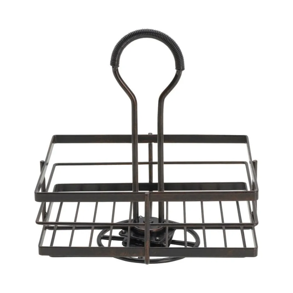 Gourmet Basics® Nova Rotating Condiment Caddy- Fruit And Storage Baskets|Buffet Caddies