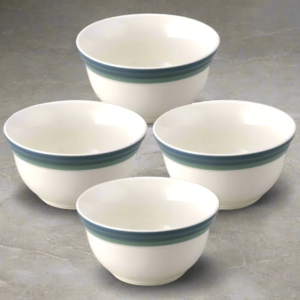 Pfaltzgraff® Ocean Breeze Set of 4 Deep Soup Cereal Bowls- Soup Cereal Bowls