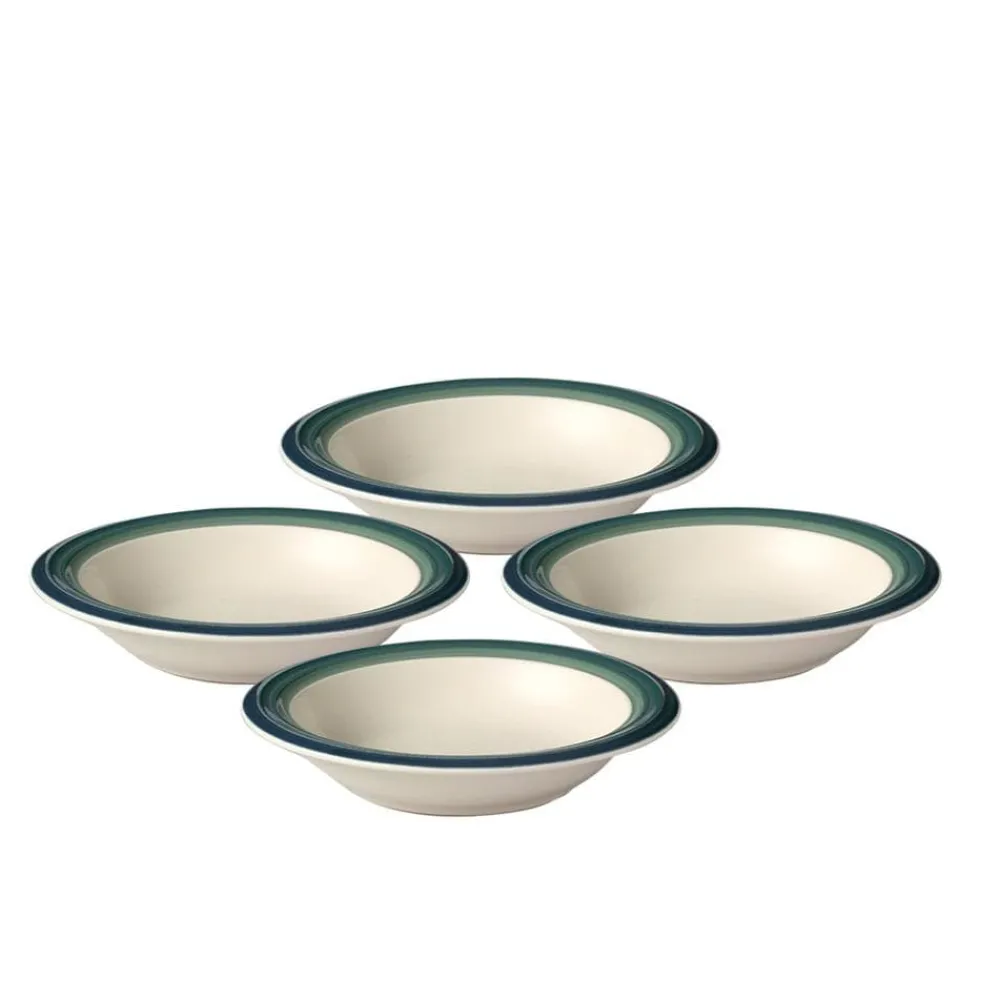 Pfaltzgraff® Ocean Breeze Set of 4 Rim Soup Bowls- Soup Cereal Bowls