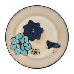 Pfaltzgraff® Painted Butterfly Blue 12 Piece Dinnerware Set, Service for 4- Dinnerware Service For 4