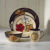 Pfaltzgraff® Painted Poppies 16 Piece Dinnerware Set, Service for 4- Dinnerware Service For 4