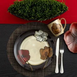 Pfaltzgraff® Painted Poppies Dinner Plate- Dinner Plates