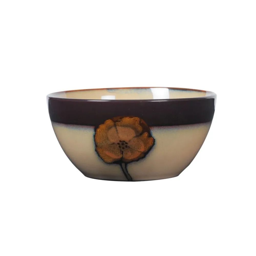 Pfaltzgraff® Painted Poppies Set of 4 Soup Cereal Bowls- Soup Cereal Bowls