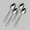 Towle® Everyday Palm Breeze Set of 4 Mini Coffee Spoons- Openstock