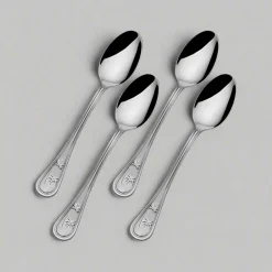 Towle® Everyday Palm Breeze Set of 4 Mini Coffee Spoons- Openstock
