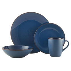 Pfaltzgraff® Pierce Blue 16 Piece Dinnerware Set, Service for 4- Dinnerware Service For 4