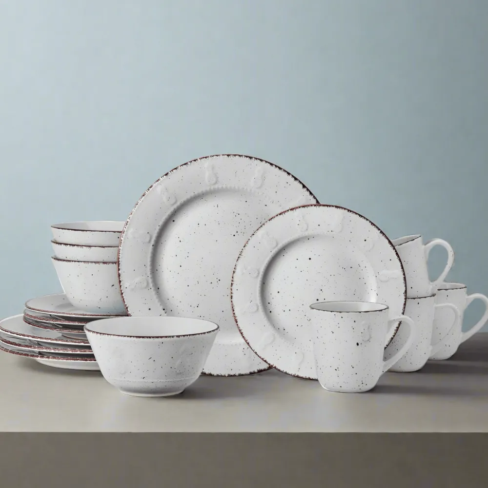 Pfaltzgraff® Pineapple 16 Piece Dinnerware Set, Service for 4- Dinnerware Service For 4