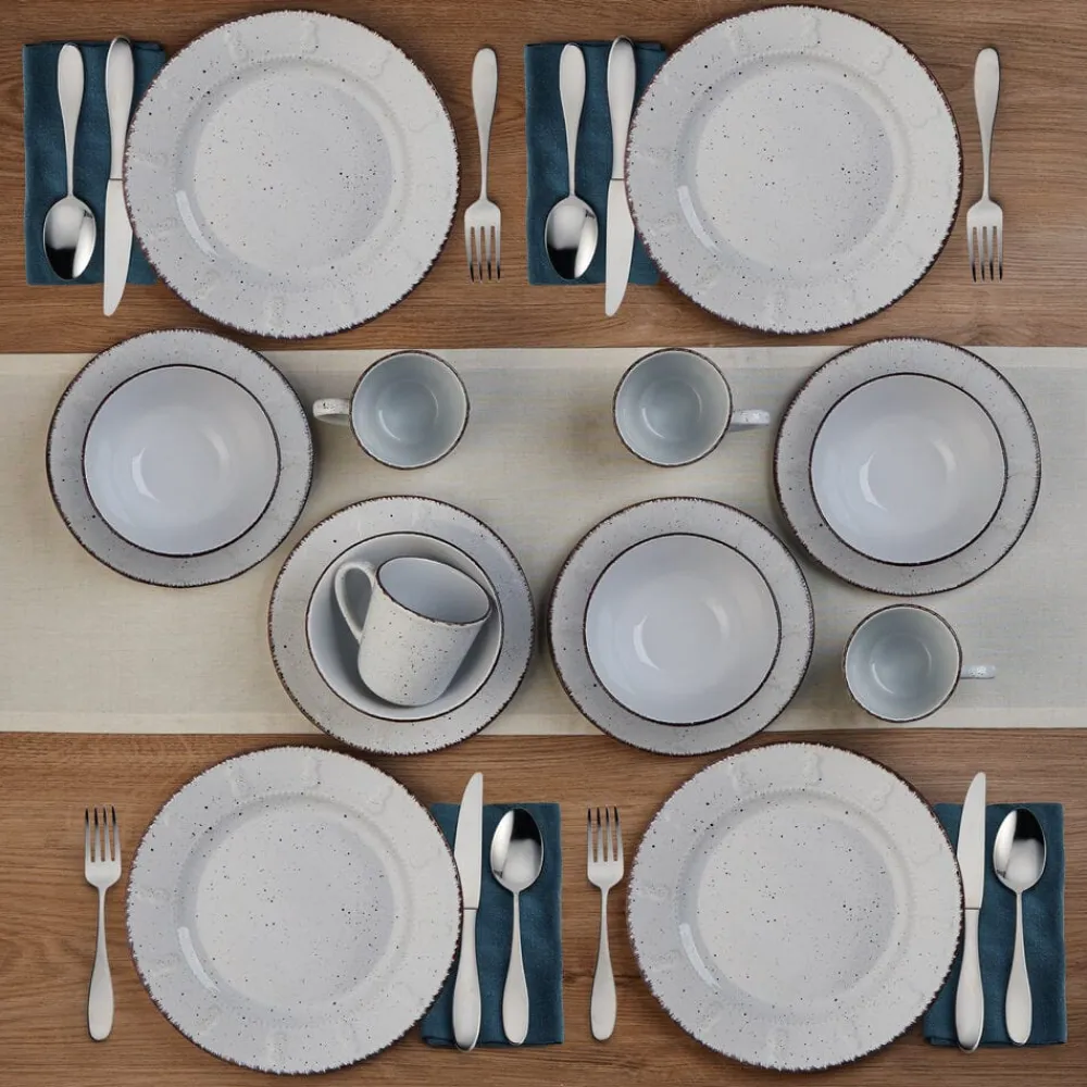 Pfaltzgraff® Pineapple 16 Piece Dinnerware Set, Service for 4- Dinnerware Service For 4