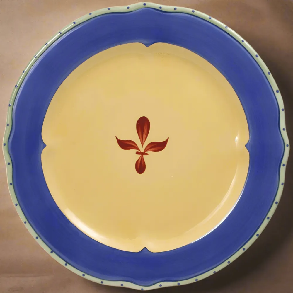 Pfaltzgraff® Pistoulet® Dinner Plate with Blue Band- Dinner Plates