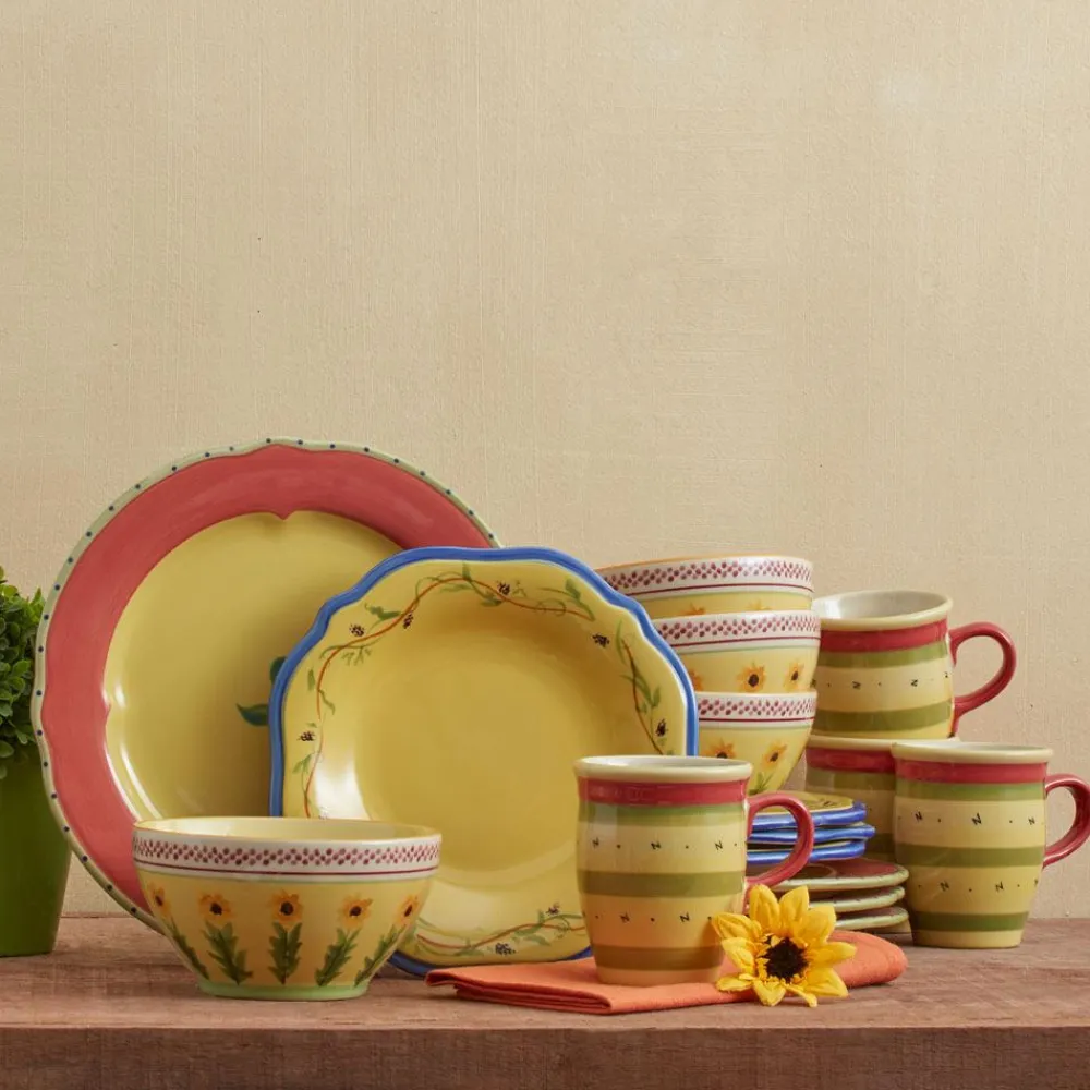 Pfaltzgraff® Pistoulet® Dinnerware Set- Dinnerware Service For 8|Dinnerware Service For 4