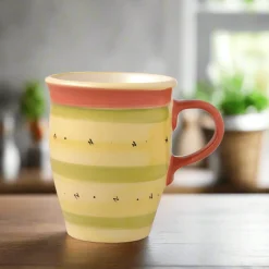 Pfaltzgraff® Pistoulet® Mug With Red Handle- Coffee Mugs