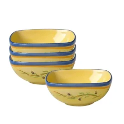 Pfaltzgraff® Pistoulet® Set of 4 Individual Square Bowls- Fruit Bowls