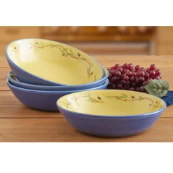 Pfaltzgraff® Pistoulet® Set of 4 Individual Pasta Salad Bowls- Pasta Bowls