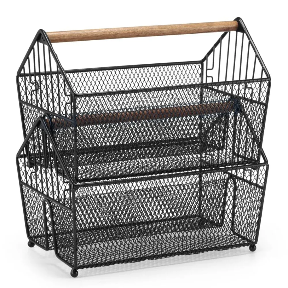 Gourmet Basics® Porto Stacking Storage Basket- Fruit And Storage Baskets