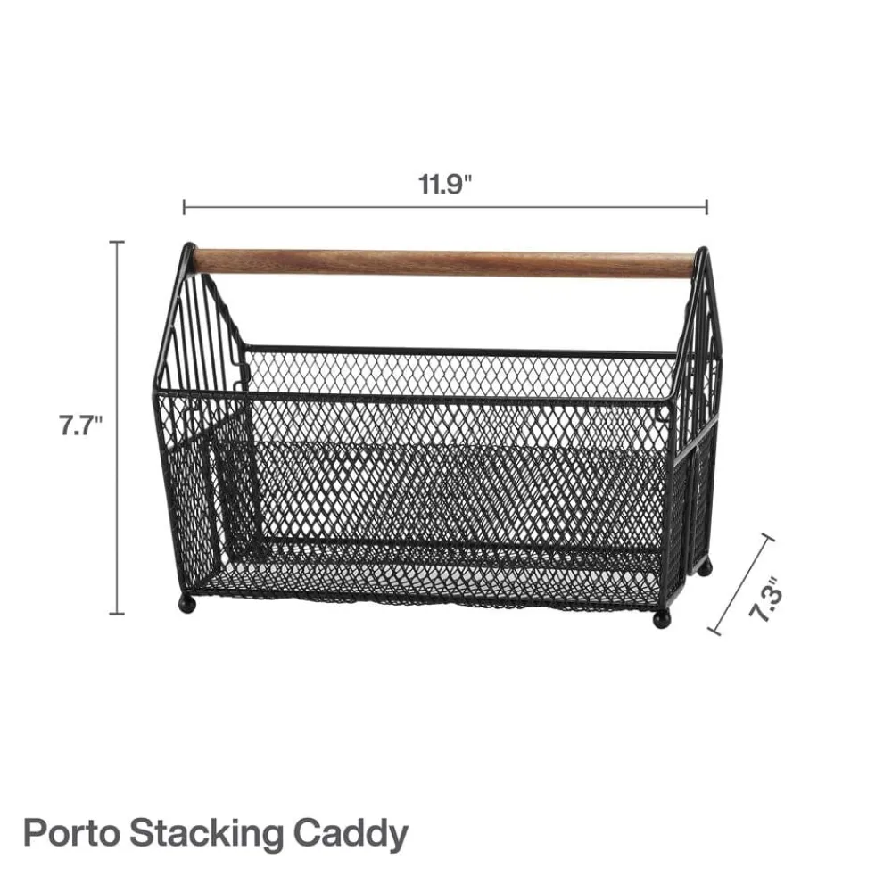 Gourmet Basics® Porto Stacking Storage Basket- Fruit And Storage Baskets