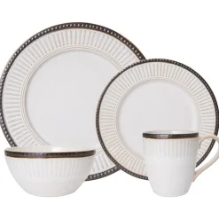 Pfaltzgraff® Promenade Column 16 Piece Dinnerware Set, Service for 4- Dinnerware Service For 4