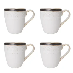 Pfaltzgraff® Promenade Scroll 16 Piece Dinnerware Set, Service for 4- Dinnerware Service For 4