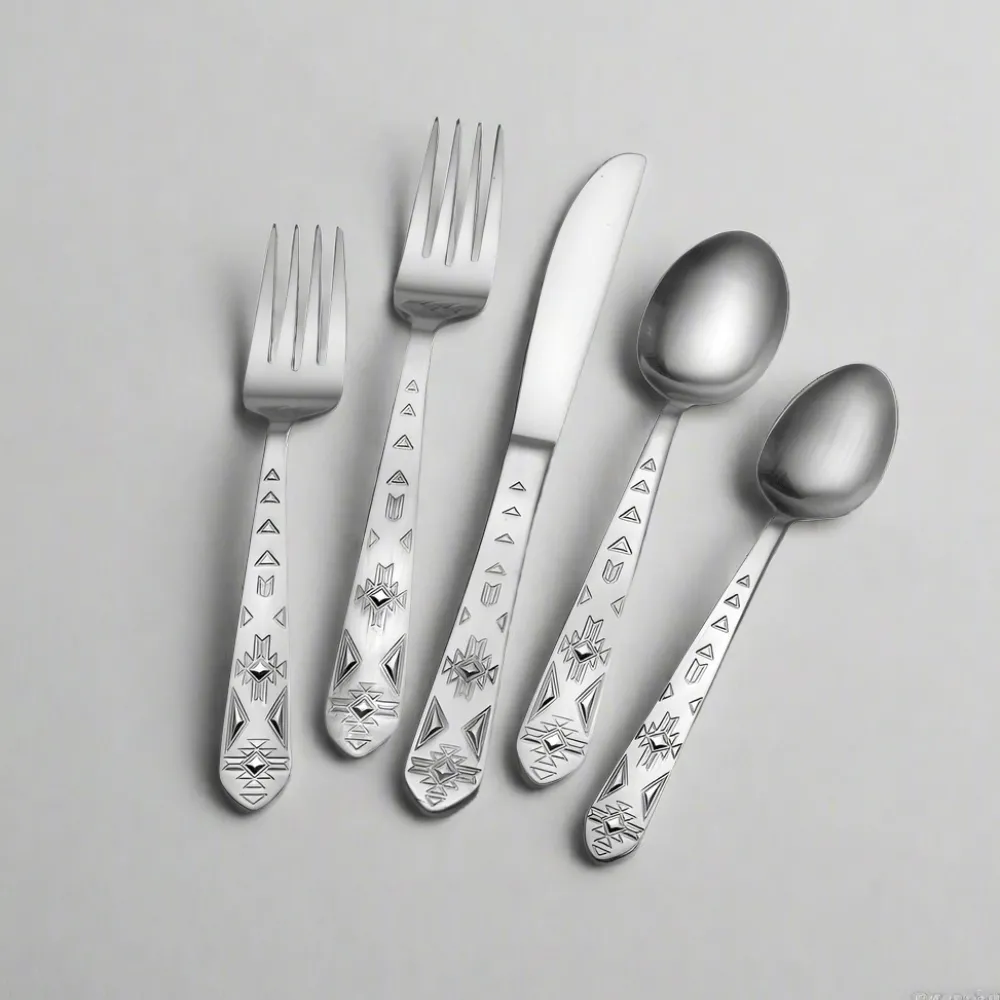 Towle® Everyday Pueblo 20 Piece Flatware Set, Service for 4- Sets