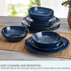 Pfaltzgraff® Racheal 12 Piece Dinnerware Set, Service for 4- Dinnerware Service For 4